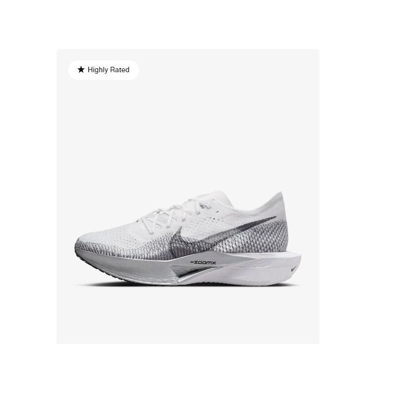 Vaporfly 3 Herren Straßenrennschuhe Grau