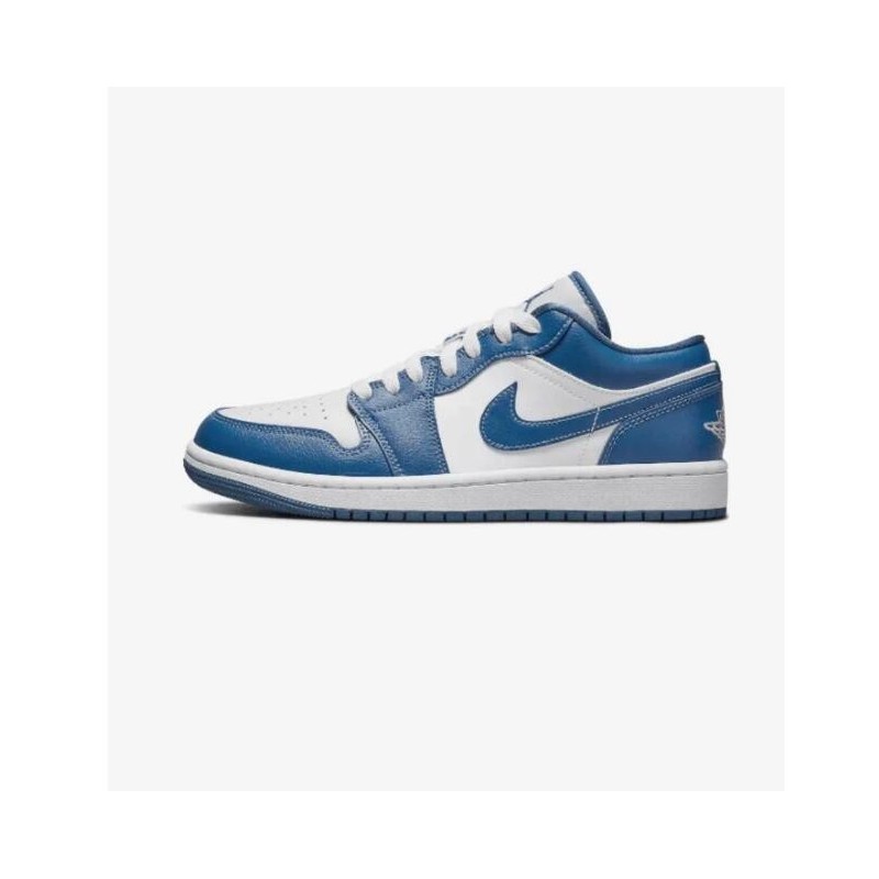 Air Jordan 1 Niedrig Schuhe Blau