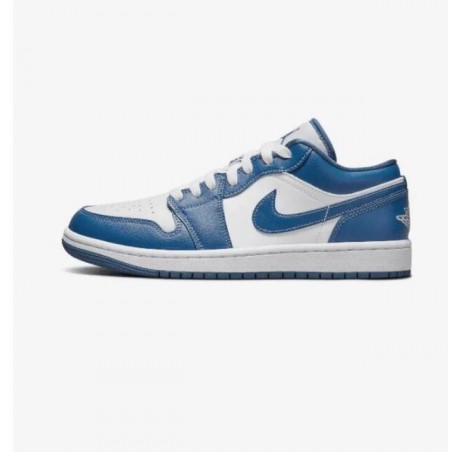 Air Jordan 1 Niedrig Schuhe Blau