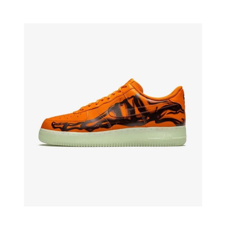 AIR FORCE 1 LOW ORANGE SKELETT HALLOWEEN (2020)