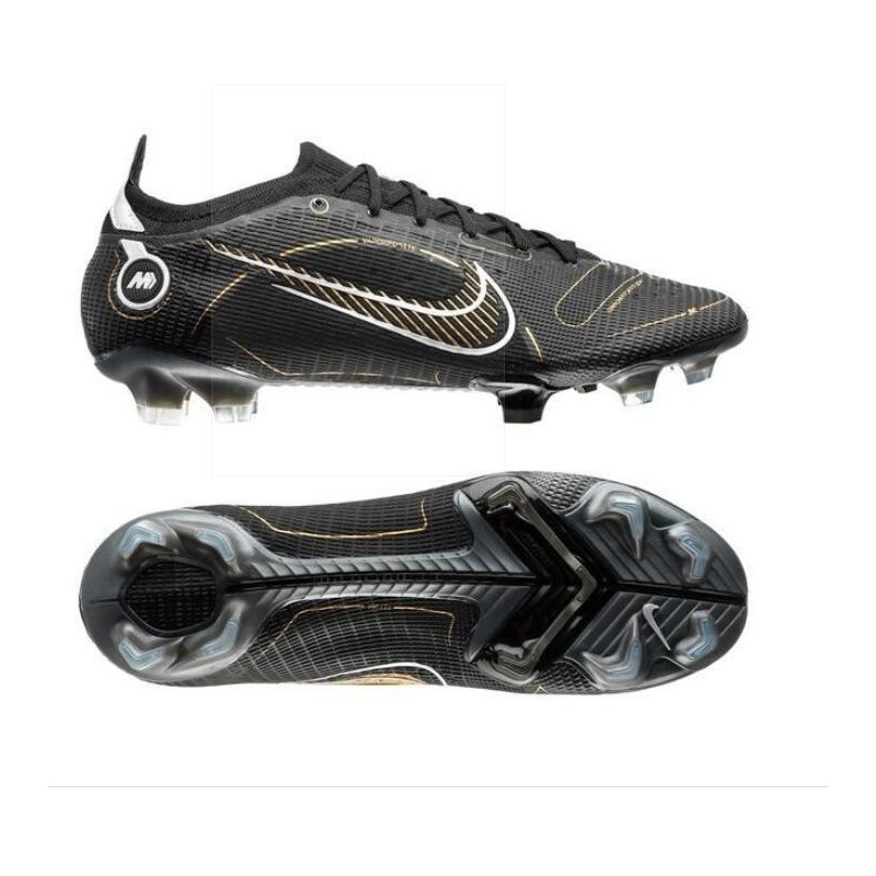 Nike Mercurial Vapor 14 Elite FG Shadow Schwarz/Metallic Gold