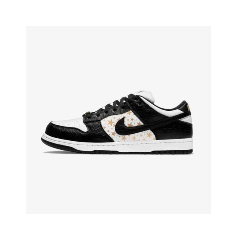 SB DUNK LOW SUPREME STARS SCHWARZ