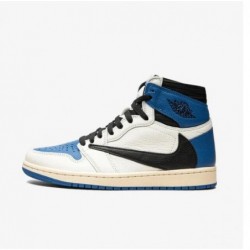 AIR JORDAN 1 RETRO HIGH OG SP TRAVIS SCOTT FRAGMENT MILITÄRBLAU