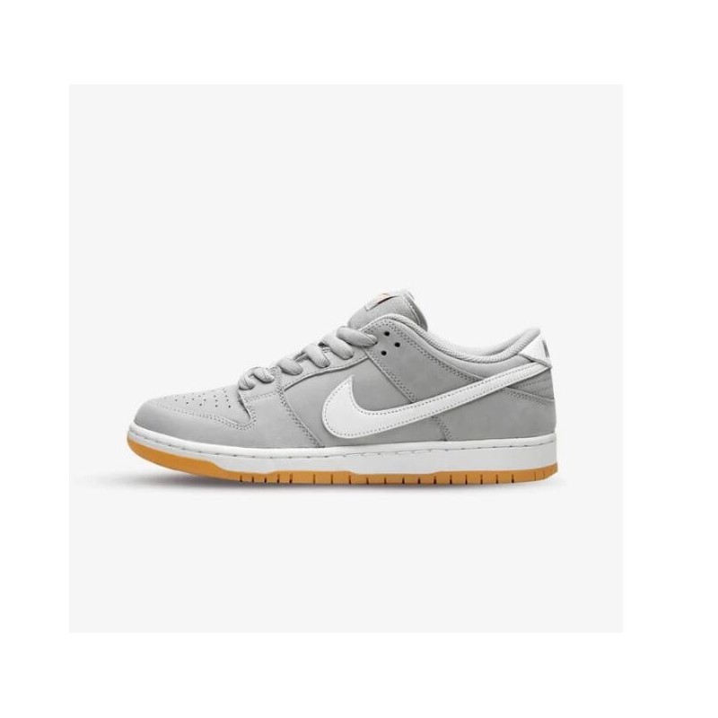 SB Dunk Low ISO Orange Label Wolf Grey Gum