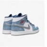 AIR JORDAN 1 MID FRANZÖSISCH BLAU FEUER ROT