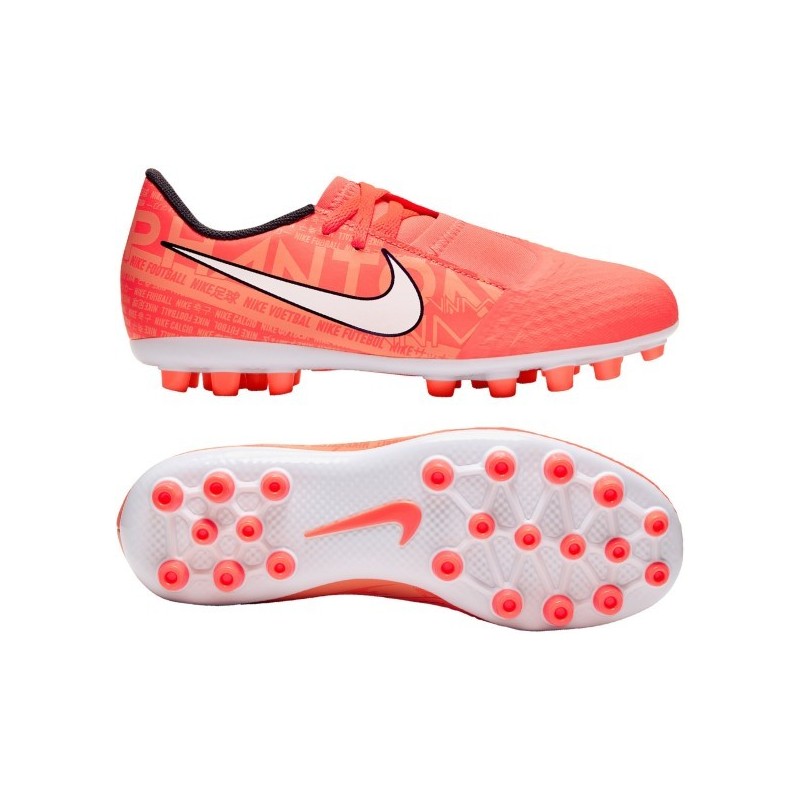 Nike JR PHANTOM VENOM ACADEMY AG BRIGHT MANGO/WHITE-ORANGE PULSE