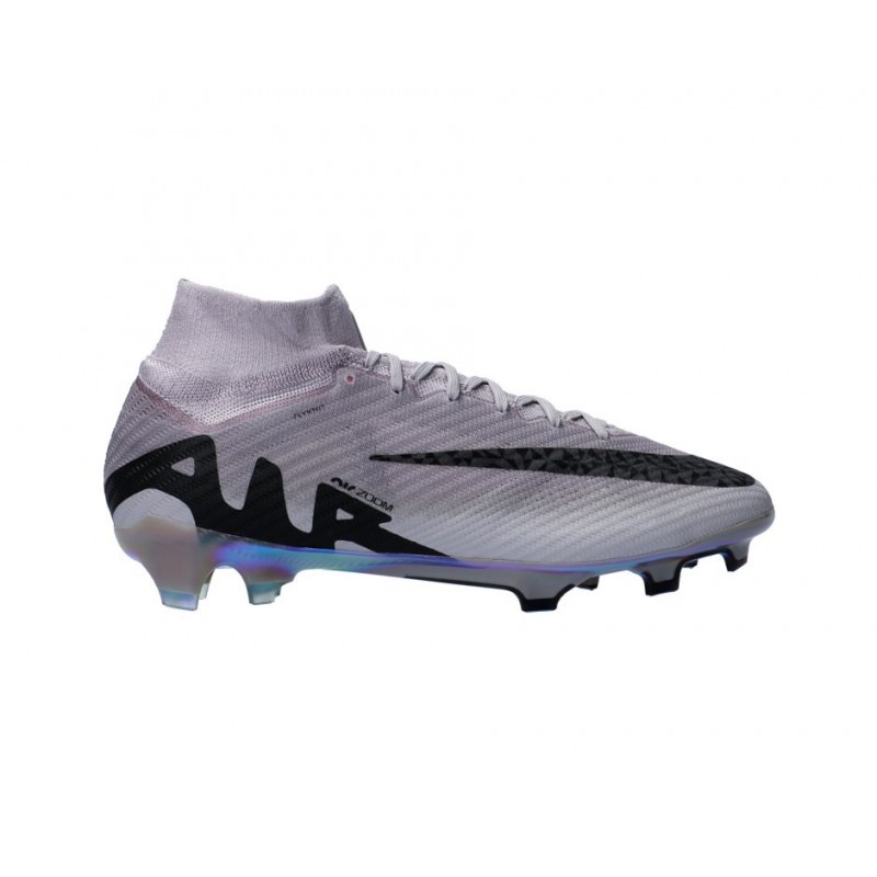 NIKE Mercurial Superfly IX Elite FG Rising Gem Grau Schwarz