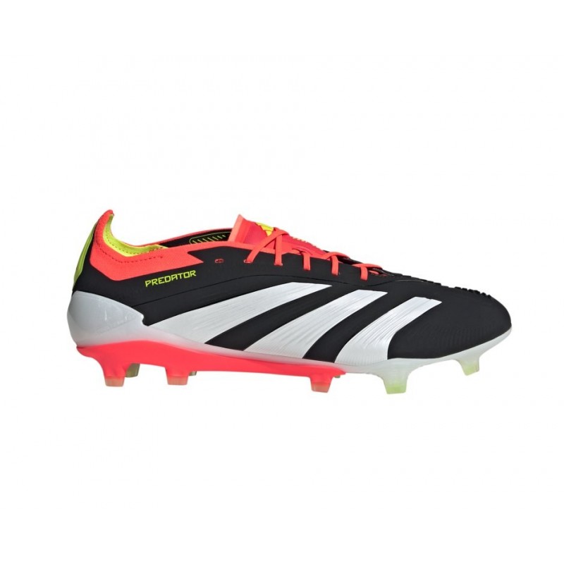 adidas Predator Elite FG Solar Energy Schwarz Weiss Rot