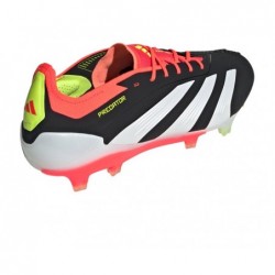 adidas Predator Elite FG Solar Energy Schwarz Weiss Rot